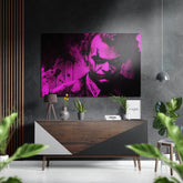 Joker Brushed Aluminum Dibond Wall Art.